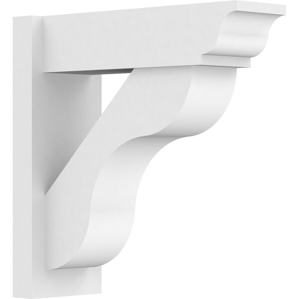 Ekena Millwork Carmel Architectural Grade PVC Outlooker with Traditional Ends, 7"W X 20"D X 20"H OUTP07X20X20CAR01 - main
